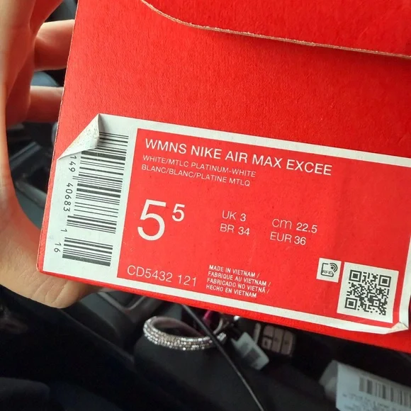 Women’s Nike Air Max Excee white - Picture 5 of 5